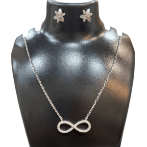 Trending Sterling Silver infinity NeckChain