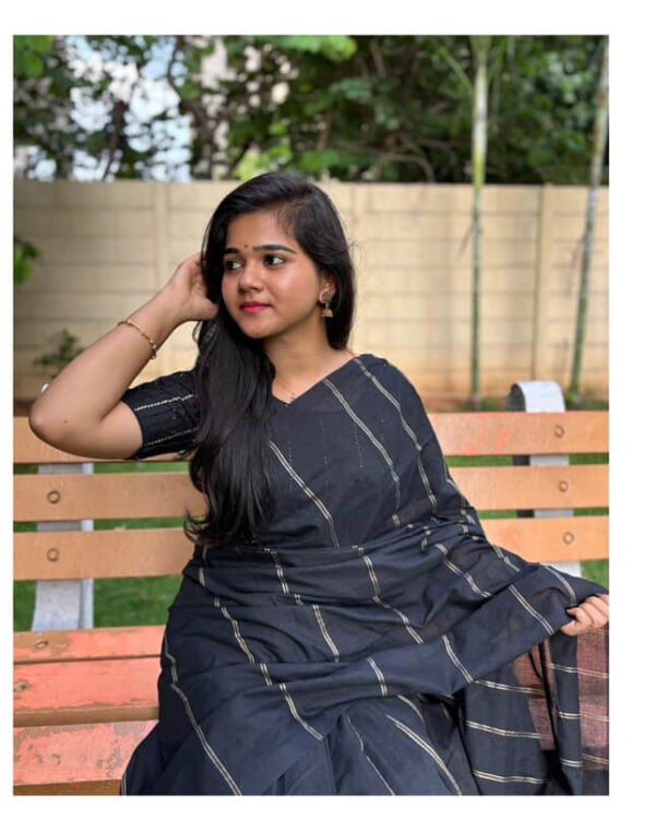Black Khadhi Cotton - Image 4