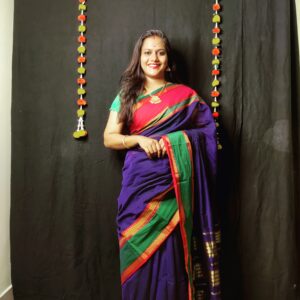 Exclusive Retta Patta Border Narayanpet Cotton Saree